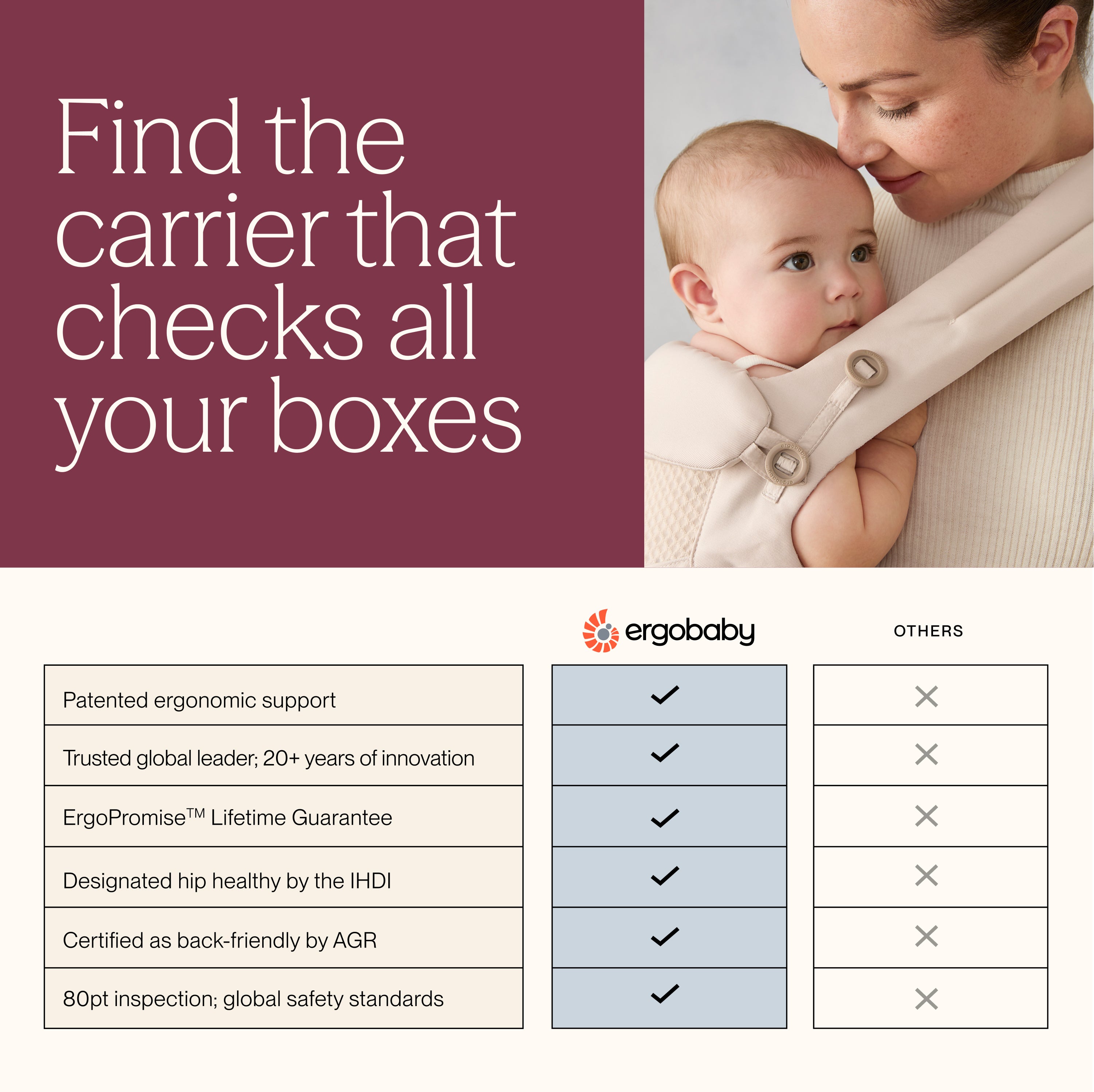 Lift Hip Seat Baby Carrier